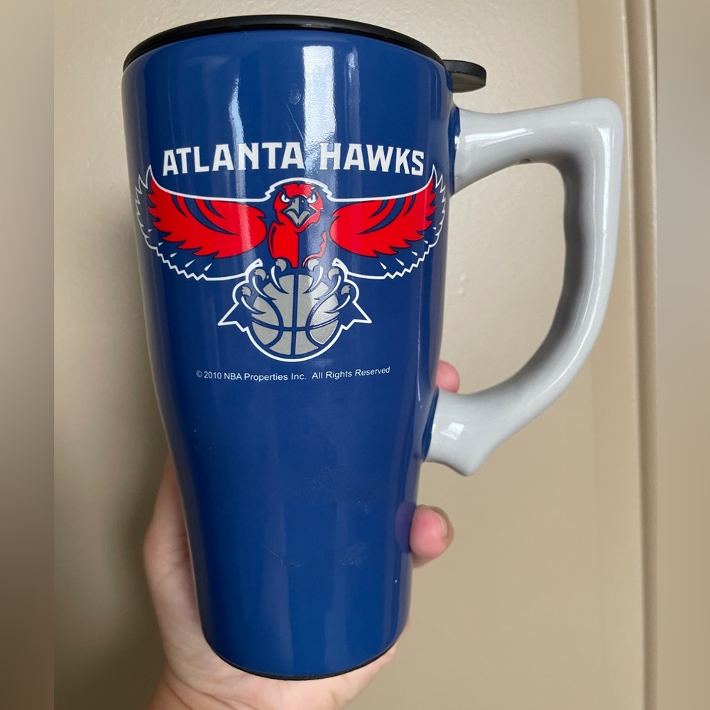 Atlanta Hawks travel mug